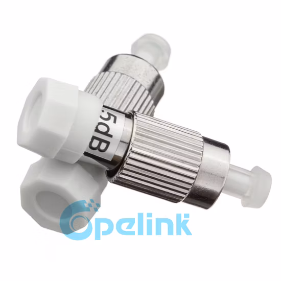 Atenuador fijo de fibra óptica FC/Upc hembra a macho