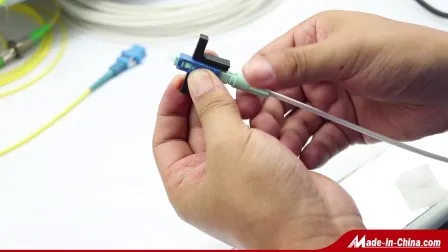 Conector rápido de fibra óptica de China para solución FTTH